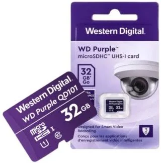 TARJETA MICRO SD 32 GB WESTERN DIGITAL PURPLE